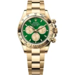 Rolex Cosmograph Daytona for Men - 126508, Gold Dial & Gold Metal Strap