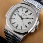 Patek Philippe Nautilus- Men -White Dial 58111G. - Image 4
