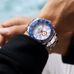 ⁦ساعة رولكس يخت ماستر II للرجال 116681، مينا بيضاء⁩ - الصورة ⁦2⁩