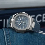 Patek Philippe Nautilus-Men-with Blue Dial. - Image 5
