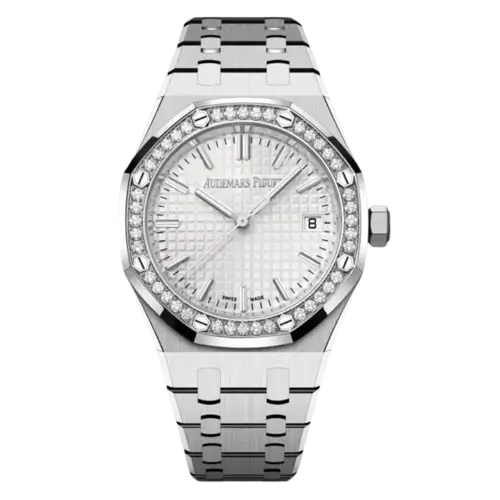Audemars Piguet Royal Oak Mirror Original Watch for Men - White & Silver