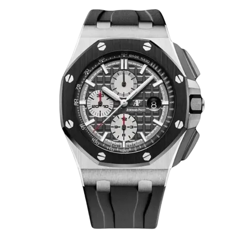 Audemars Piguet Royal Oak Offshore Mirror Original - Black & Black Silicone