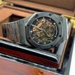 Audemars Piguet Royal Oak Watch for Men - All Black - Image 5