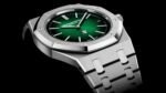 Audemars Piguet Royal Oak Watch for men-Green &Silver. - Image 8