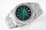 Audemars Piguet Royal Oak Watch for men-Green &Silver. - Image 6