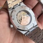 Audemars Piguet Royal Oak Watch - Black & Silver - Image 7