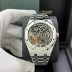 Audemars Piguet Royal Oak Watch - Black & Silver - Image 5