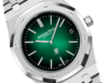 Audemars Piguet Royal Oak Watch for men-Green &Silver. - Image 5