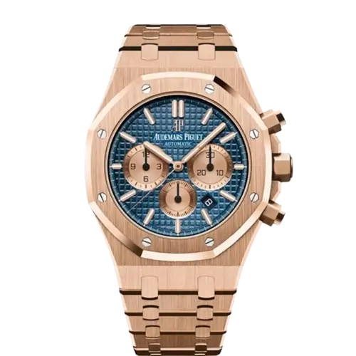 Audemars Piguet Royal Oak-Chronograph Watch -Blue & Copper