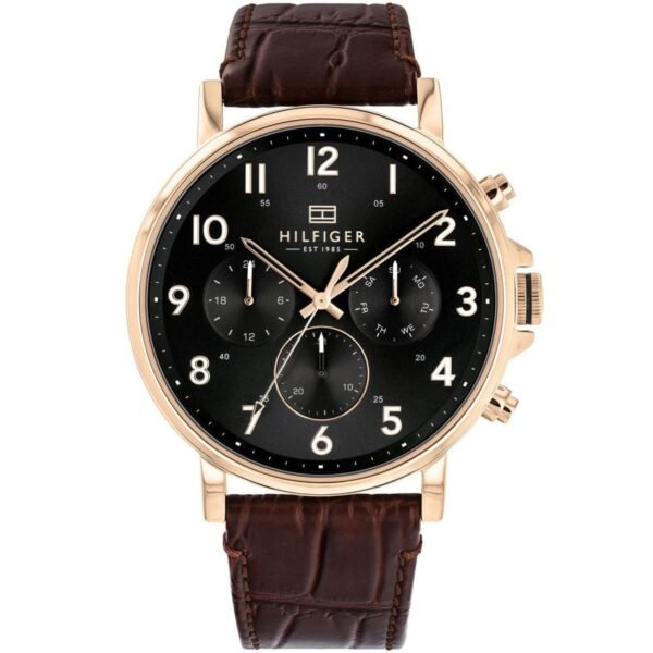 Tommy Hilfiger Watch For Men - 1710379, With Black Dial