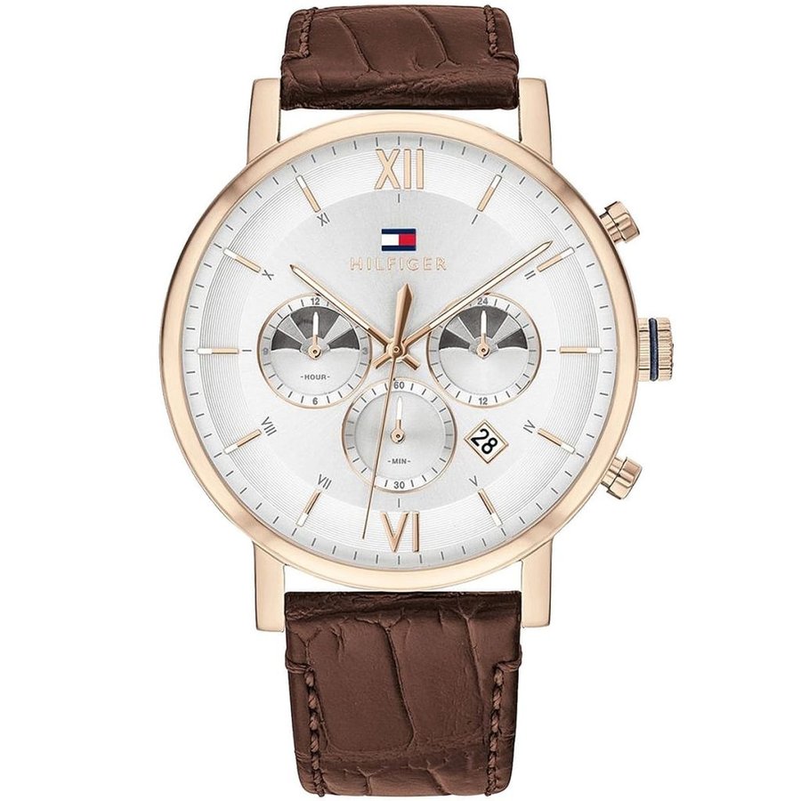 Tommy Hilfiger Watch For Men - 1710394, With Cream Dial