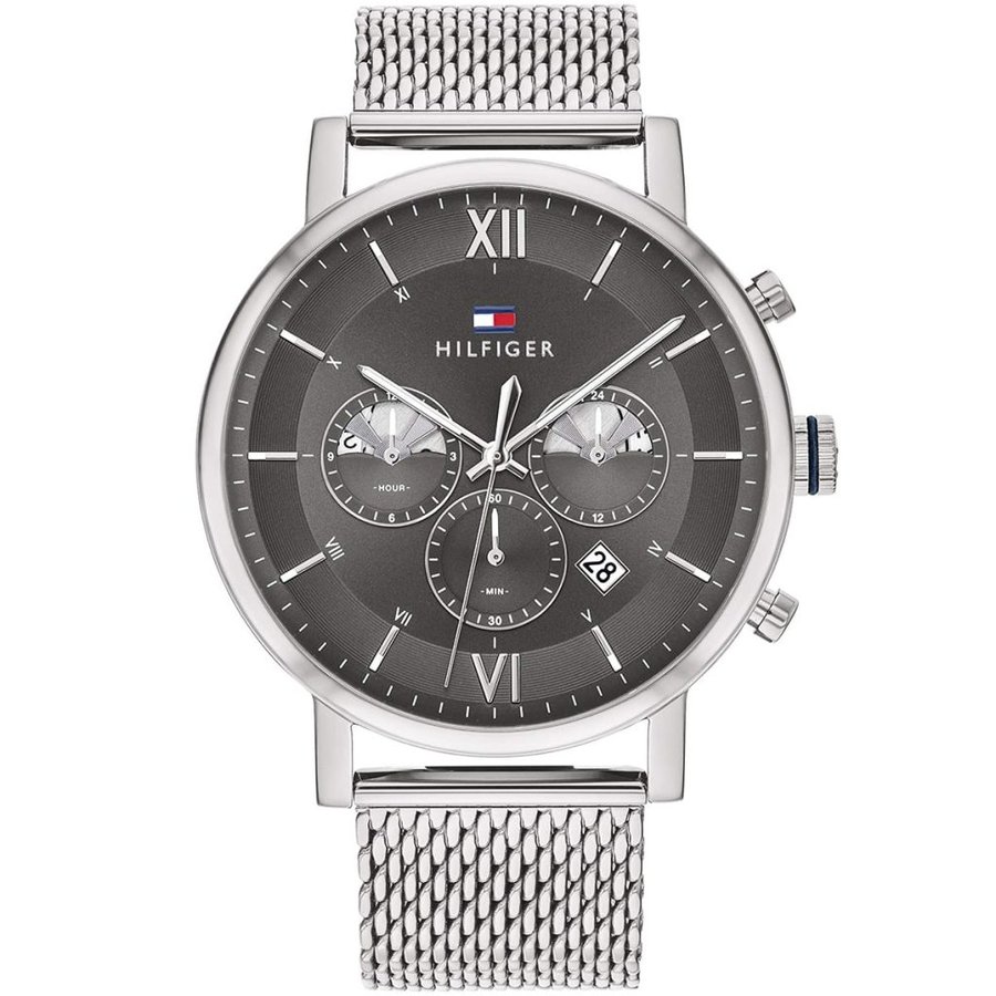 Tommy Hilfiger Watch 1710396 - Grey Dial & Silver Bracelet | Aurenzo