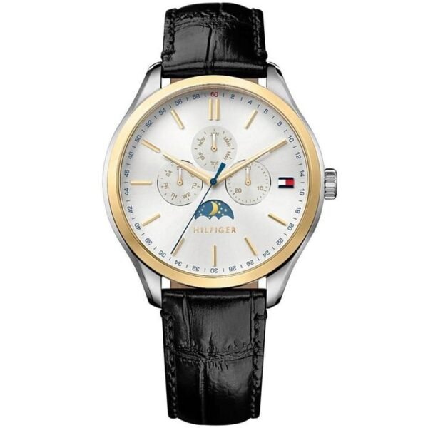 Tommy Hilfiger Watch For Men - 1791305, With Silver Dial