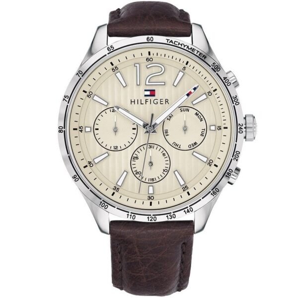Tommy Hilfiger Watch For Men - 1791467, With Beige Dial