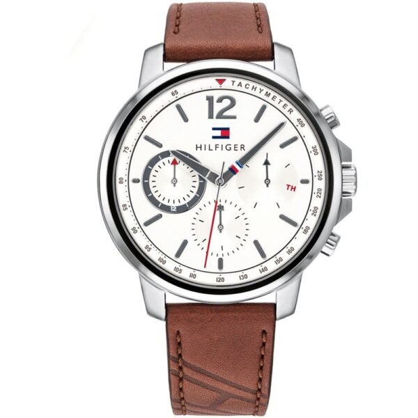 Tommy Hilfiger Watch For Men - 1791531, With Silver Dial