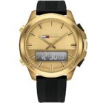Tommy Hilfiger Watch For Men - 1791762, With Gold-Tone Dial