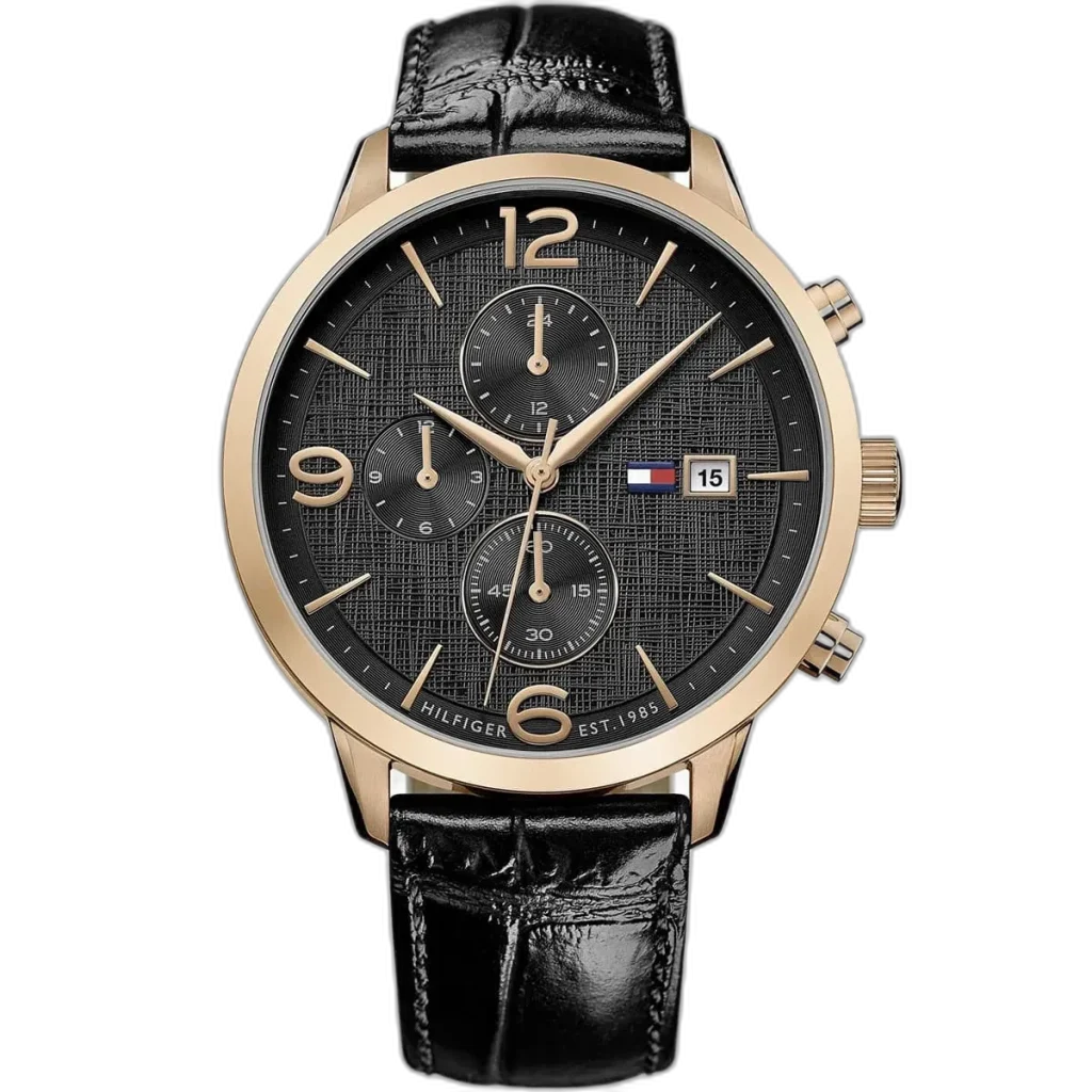 Tommy Hilfiger Watch For Men - 1710358, With Black Dial