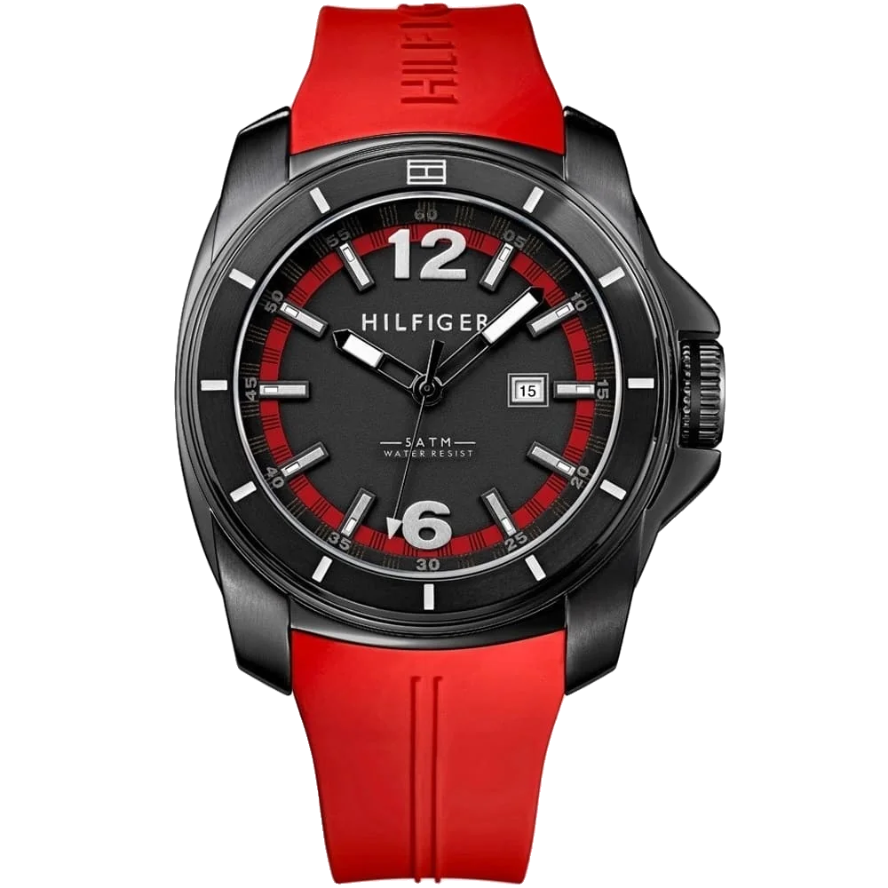 Tommy Hilfiger Watch For Men - 1791112, With Black Dial