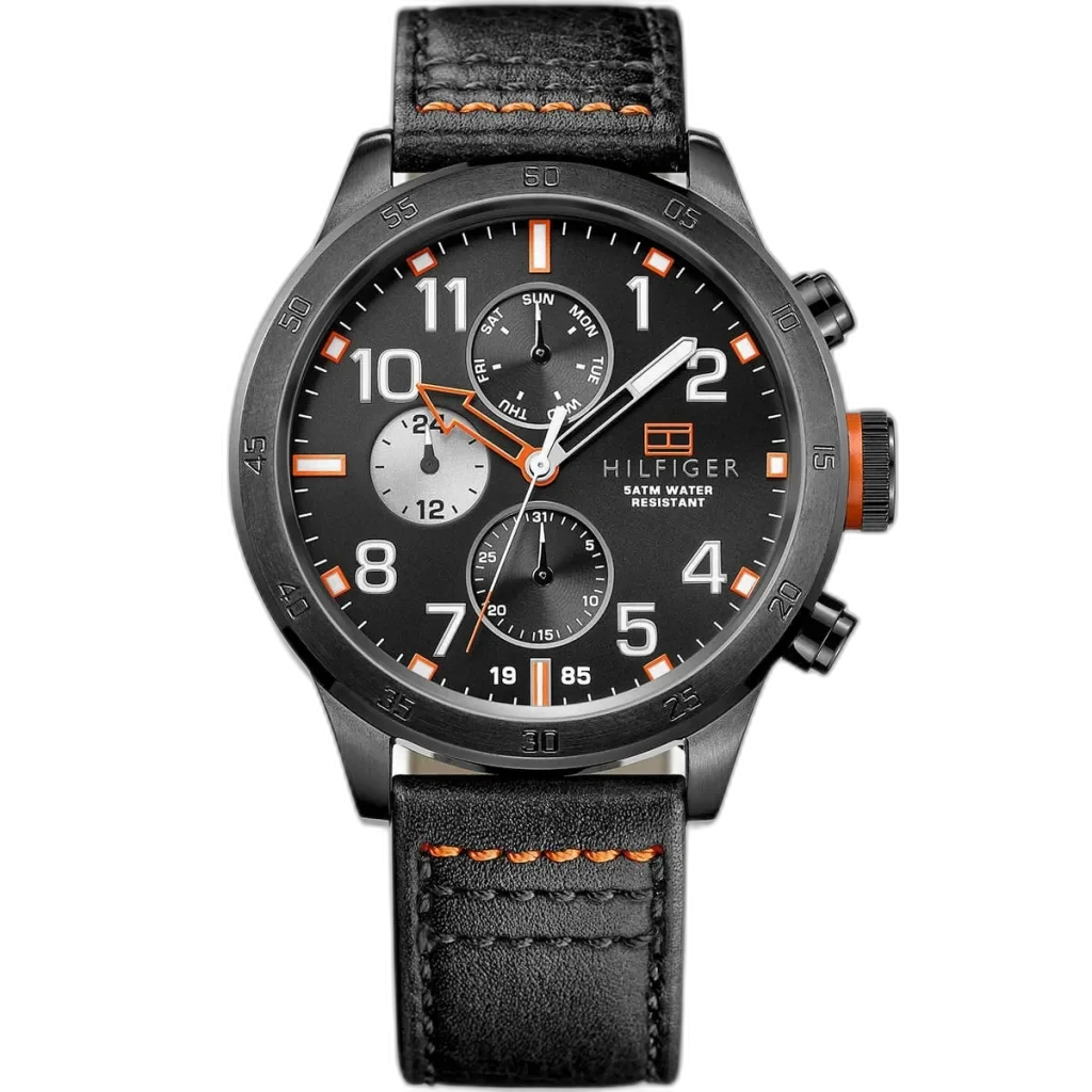 Tommy Hilfiger Watch For Men - 1791136, With Black Dial