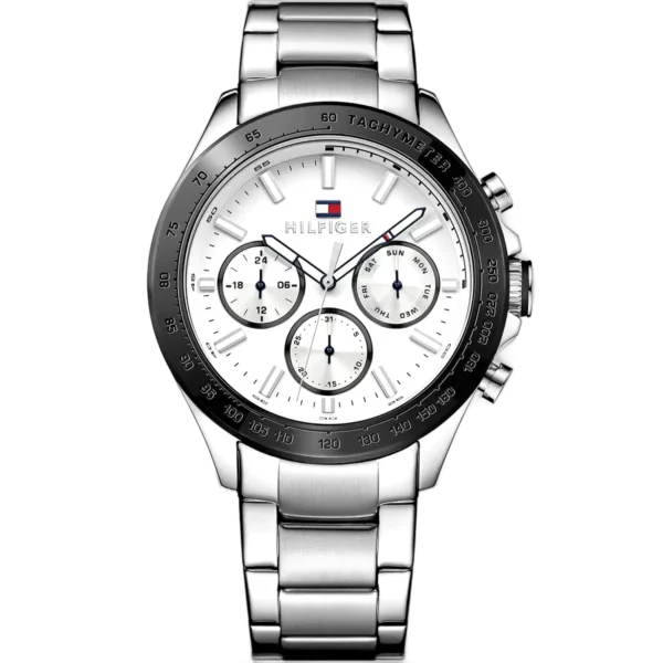 Tommy Hilfiger Watch For Men - 1791227, With White Dial
