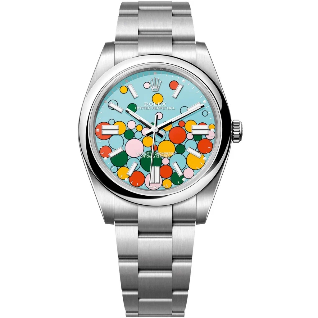 Rolex Oyster Perpetual For Men - 124300, With Multi-Colored Dial