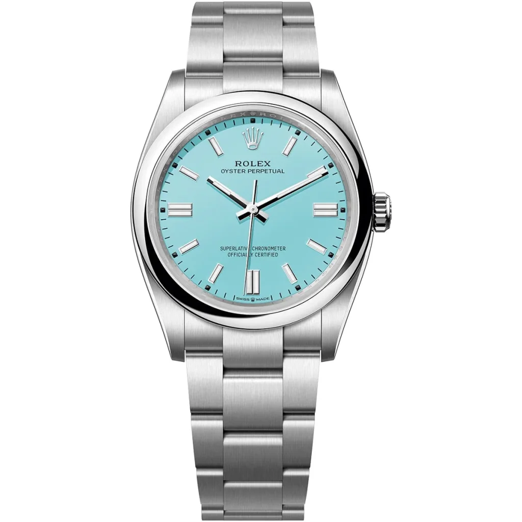 Rolex Oyster Perpetual For Men - 126000, With Blue Dial