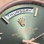Rolex Day-Date 228235 for Men - Green Dial - Image 8