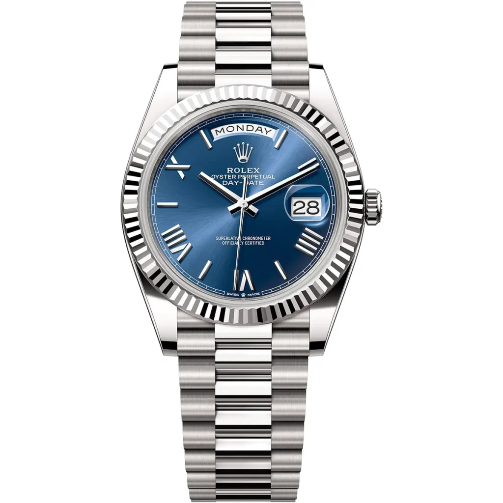 Rolex Day-Date for Men - 228239 with blue dial