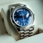 Rolex Day-Date for Men 228239 with Blue Dial - Image 7