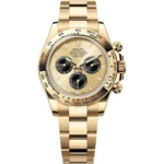 Rolex Cosmograph Daytona for Men - 126508, Gold Dial & Gold Metal Strap