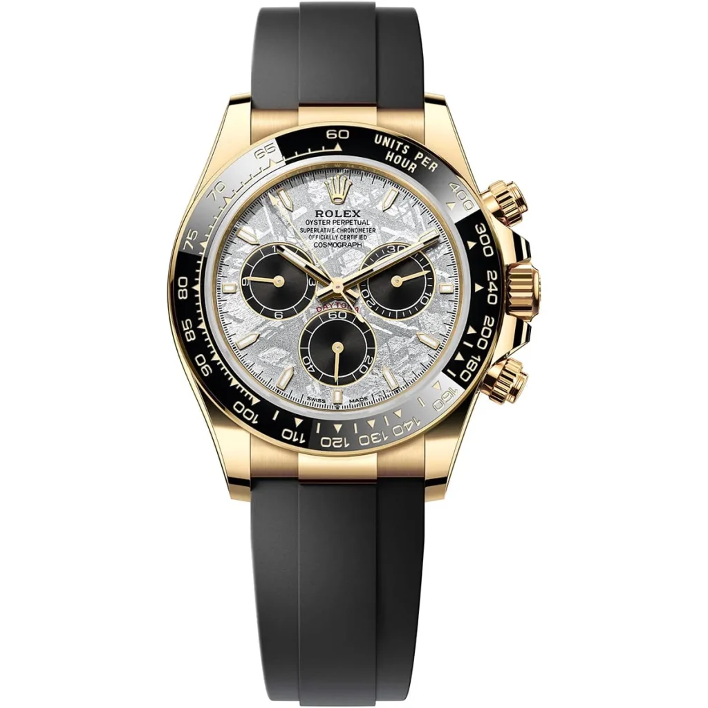 Rolex Daytona 126518LN - White Dial & Rubber Strap | Aurenzo