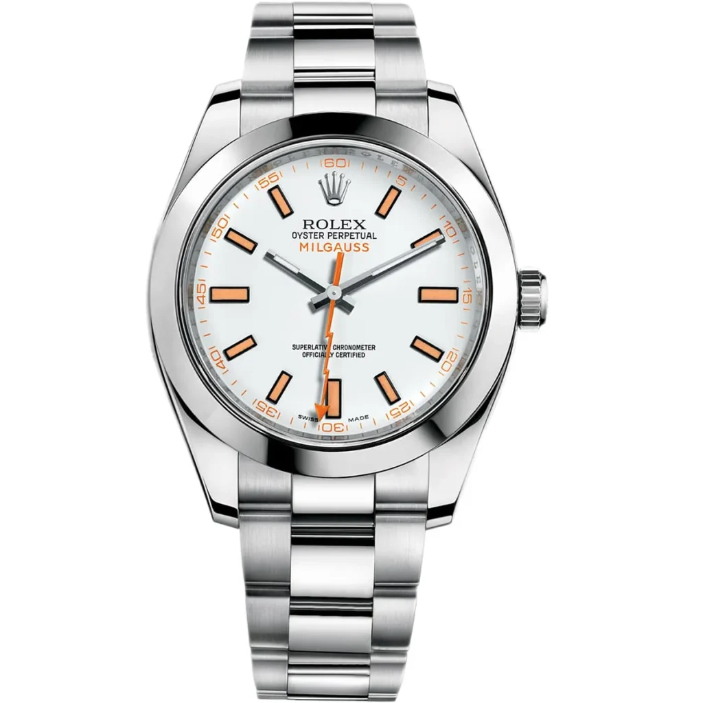 Rolex Milgauss For Men - 116400, With White Dial