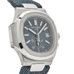Patek Philippe Nautilus-Men-with Blue Dial. - Image 2