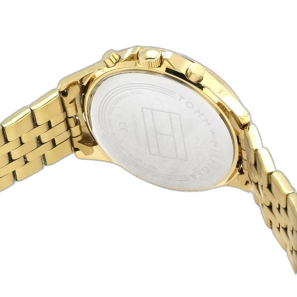 Tommy Hilfiger Watch Ari 1781977 - White Dial & Gold Bracelet | Aurenzo
