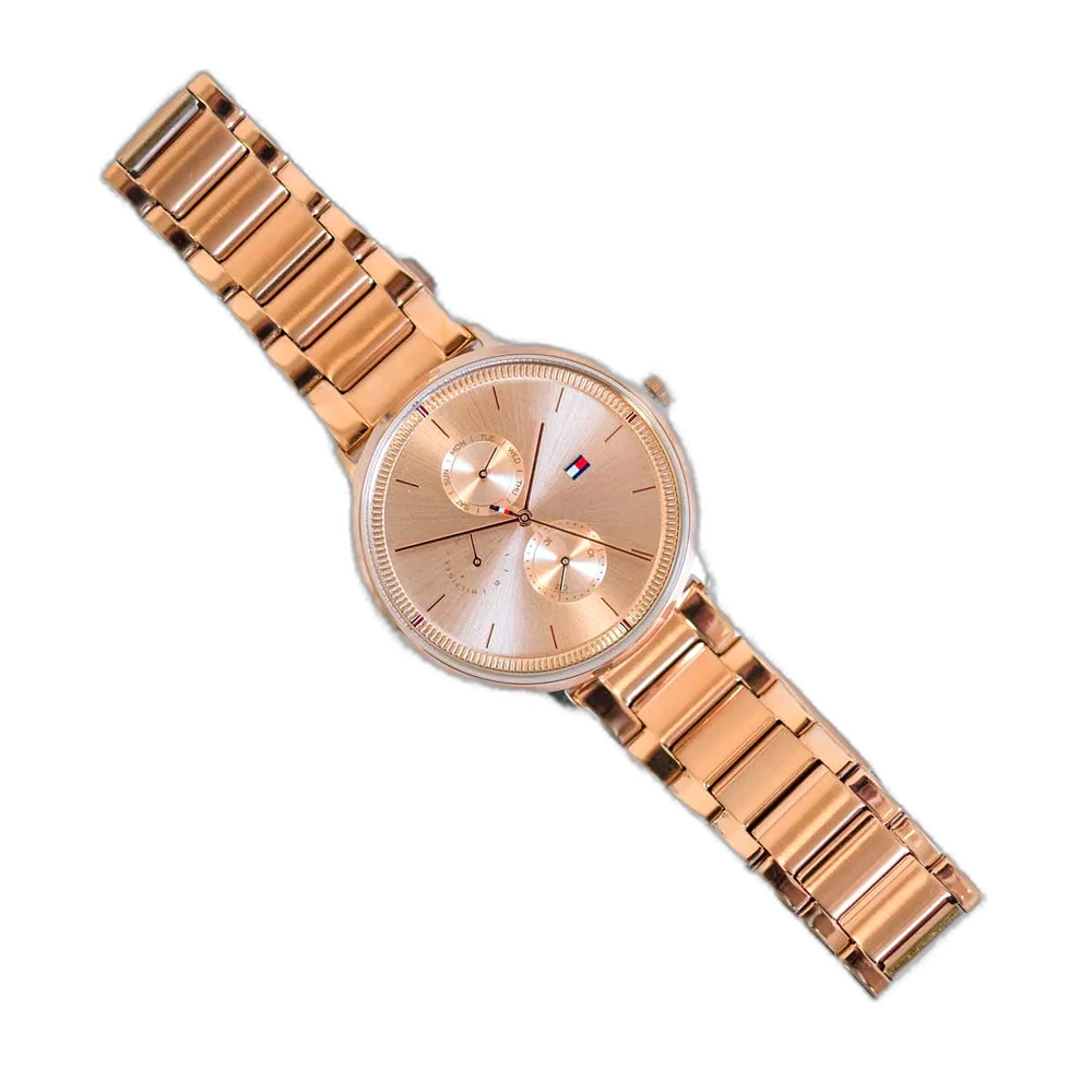 Tommy Hilfiger Watch Jenna 1782296 - Rose Gold Dial & Rose Gold ...