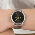 ⁦ساعة امبوريو ارماني للرجال AR11324 - مينا سوداء⁩ - الصورة ⁦11⁩