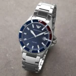 Emporio Armani Watch Diver For Men - AR11339, With Blue Dial - Image 11