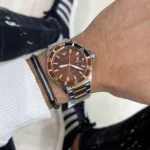 Emporio Armani Watch Diver For Men - AR11340, With Brown Dial - Image 6