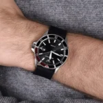 ⁦ساعة امبوريو ارماني للرجال AR11341 - مينا سوداء⁩ - الصورة ⁦14⁩