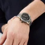 ⁦ساعة امبوريو ارماني للرجال AR11391 - مينا رمادية⁩ - الصورة ⁦8⁩