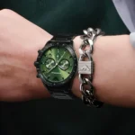 ⁦ساعة امبوريو ارماني للرجال AR11472 - مينا خضراء⁩ - الصورة ⁦10⁩