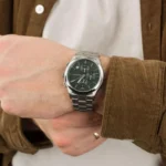 ⁦ساعة امبوريو ارماني للرجال AR11529 - مينا خضراء⁩ - الصورة ⁦9⁩