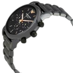 Emporio Armani Chronograph Watch for Men AR1509, With Black Dial - Image 3