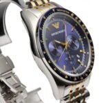 Emporio Armani Watch Tazio For Men - AR6088, With Blue Dial - Image 2