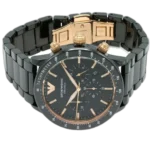 Emporio Armani Watch Mario For Men - AR70002, With Black Dial - Image 2