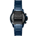 Emporio Armani Watch Diver For Men - AR70009, With Blue Dial - Image 3