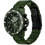 Emporio Armani Watch Diver For Men - AR70011, With Green Dial - Image 2