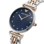 Emporio Armani Watch Gianni T-Bar For Women - AR11092, With Blue Dial - Image 5