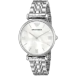 Emporio Armani Watch Gianni T-Bar For Women - AR1682, With White Dial - Image 2