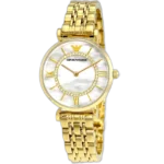 Emporio Armani Watch Gianni T-Bar For Women - AR1907, With White Dial - Image 2